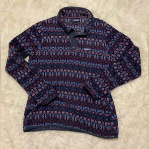 Patagonia Micro-D Snap-T Pullover, lightweight fleece, Women’s Large